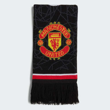 Soccer Black Manchester United Home Scarf