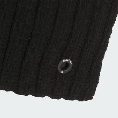 Ženy Golf černá Nákrčník Chenille Cable-Knit