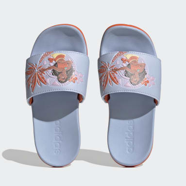 adidas x Disney Adilette Comfort Moana Sandaler Blå