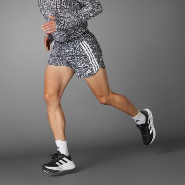กางเกงขาสั้น Own the Run 3-Stripes