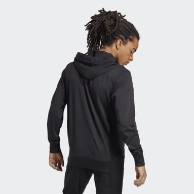 Sweat-shirt à capuche Logo Essentials noir Hommes Sportswear