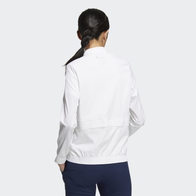 Women Golf White 히트레디 재킷