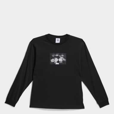 Remera Zander Photo Manga Larga (Género Neutro) Negro Originals