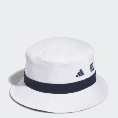 Muži Golf biela Klobúk Plaid Reversible Golf Bucket
