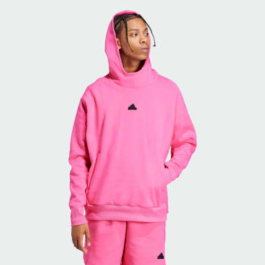 Moletons e casacos rosa masculinos adidas Brasil