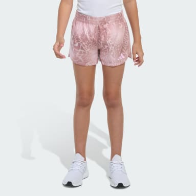adidas Elastic Waistband Printed Woven Pacer Shorts