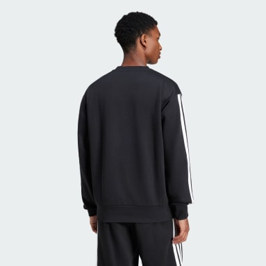 Essentials 3-Stripes Fleece Sweatshirt