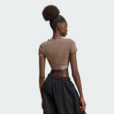 ESSENTIALS RIB WASHED T-SKJORTE