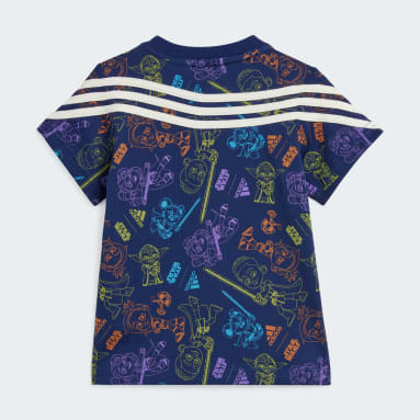 T-shirt adidas x Star Wars petits Jedi Bleu Enfants Sportswear