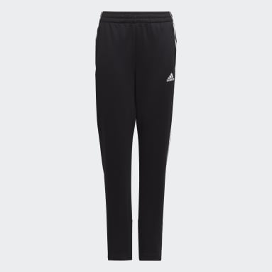 Pantalón Cónico AEROREADY Primegreen 3 Rayas Negro Niño Sportswear