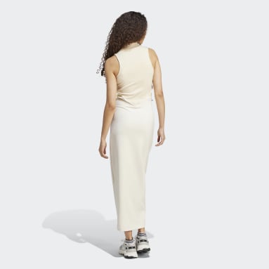 Frauen Originals Tanktop-Kleid Beige