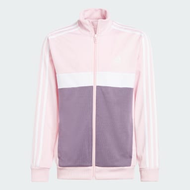 Kids Sportswear Pink Essentials 3-Stripes Tiberio Track Suit