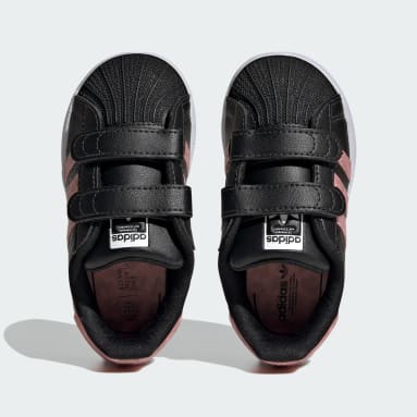 adidas Chaussure Superstar à fermeture confortable Enfants Noir Enfants Originals
