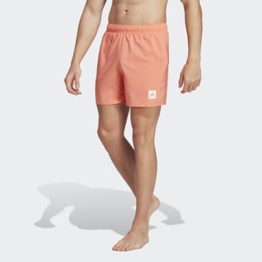 Heren Sportswear oranje Solid Zwemshort