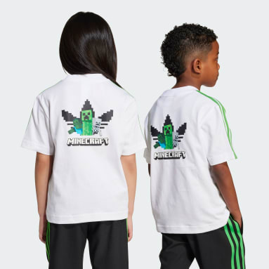 Remera adidas x Minecraft para niños