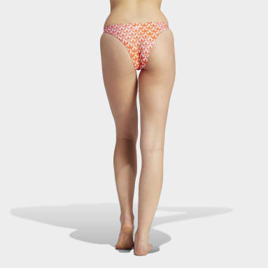 Dół od bikini Monogram Różowy