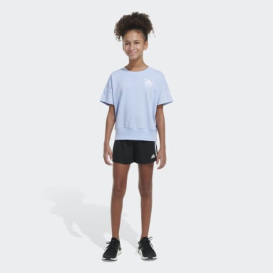 Youth Sportswear Blue Short Sleeve French Terry Top
