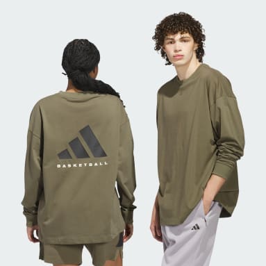 Camiseta Manga Larga adidas Basketball (Unisex)