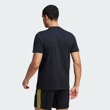Camiseta Estampada DNA Juventus Preto Homem Futebol