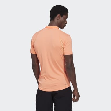 Men Tennis Orange Tennis Freelift Polo Shirt