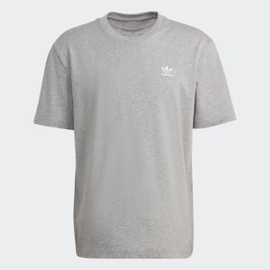 Grey adidas cheap t shirt