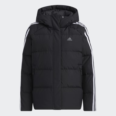 W 3ST PUFF JKT Preto Mulher Outdoor Urbano
