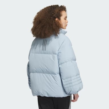 Women Outdoor Blue A 라인 셰이프 다운 재킷