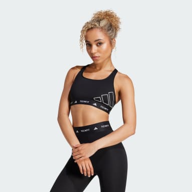 TECHFIT Medium-Support Graphic Bra