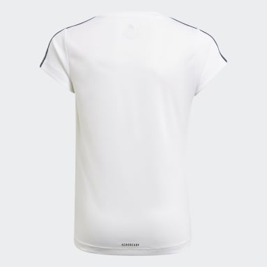 Polo Designed 2 Move 3 Tiras Blanco Niña Sportswear