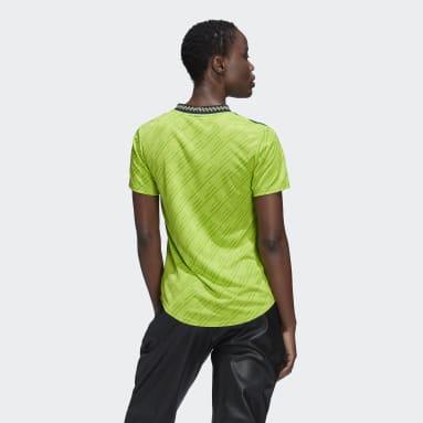 Dames Voetbal groen Manchester United 22/23 Authentiek Derde Shirt