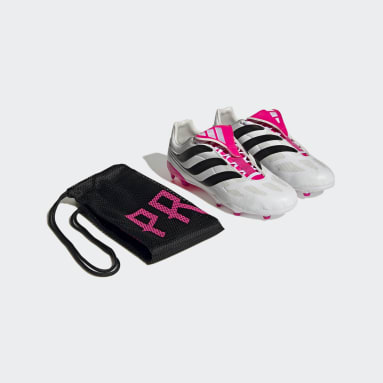 Botines Predator Precision.3 Terreno Firme Blanco Niño Fútbol