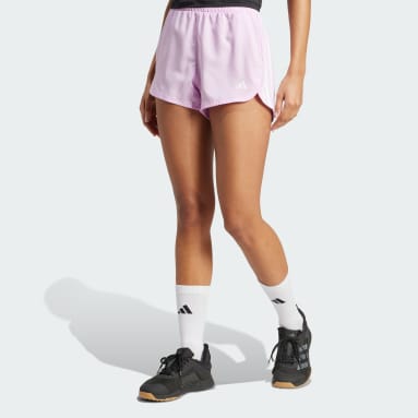 Shorts Pacer Training 3 Franjas Tejidos Corte Alto