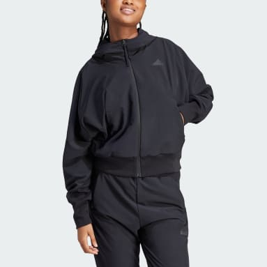 Women's Ultrasoft Sweats, Full-Zip Mock-Neck Jacket Stripe Classic