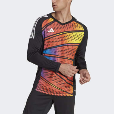 Men's Soccer Black Tiro 23 Pro Long Sleeve Graphic Jersey