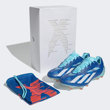Botines X CRAZYFAST+ FG Azul Fútbol