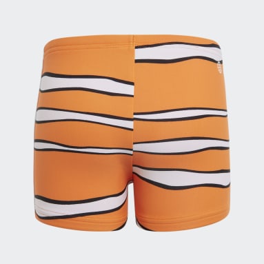 Kluci Sportswear oranžová Plavecké boxerky Finding Nemo