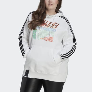 Womens adidas white sweatshirt Clearance