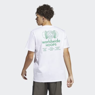 T-shirt Worldwide Hoops City Basketball Graphic blanc Hommes Basketball