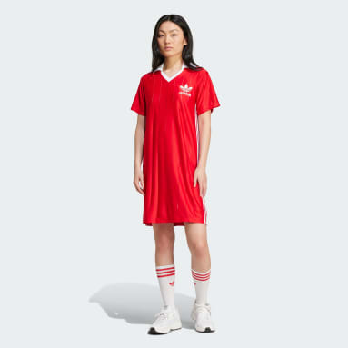 Sukienka Adicolor 3-Stripes Pinstripe