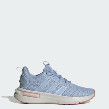 Adidas cloudfoam light blue deals