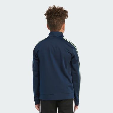 Youth Training Blue COLORBLOCK TRICOT JACKET S24