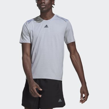 T-shirt HIIT Training gris Hommes Entraînement