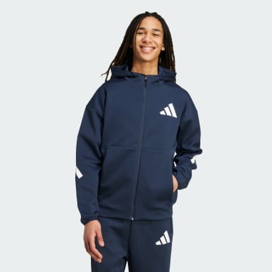 New adidas Z.N.E. Full-Zip Hooded Treningsjakke