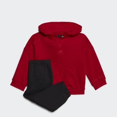 Kluci Sportswear červená Sportovní souprava Fleece