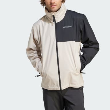 Giacca impermeabile Terrex Multi RAIN.RDY 2-Layer Beige Uomo TERREX