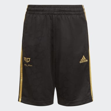 Kids Sportswear Black Mo Salah 3-Stripes Shorts