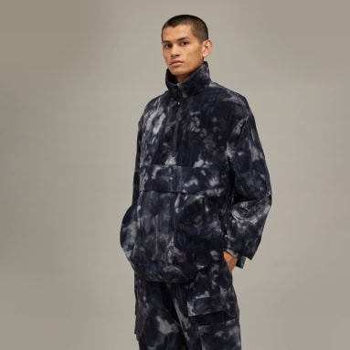 เสื้อแจ็คเก็ตเชลล์ผ้าไนลอนซิปครึ่งตัว Y-3 3-Stripes