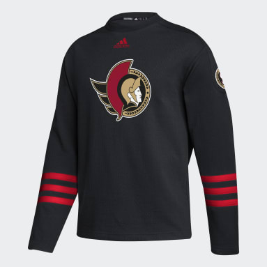 Sweat-shirt de hockey Senators noir Hommes Hockey