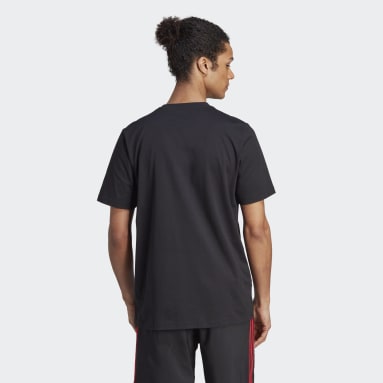 Männer Fußball Manchester United DNA Graphic T-Shirt Schwarz