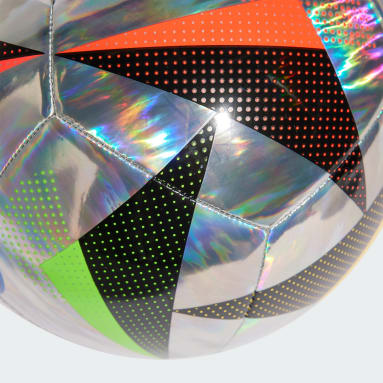Pallone da allenamento Fussballliebe Foil Argento Calcio